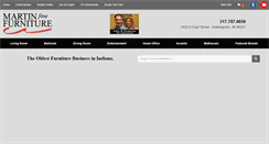 Desktop Screenshot of martinfinefurnitureonline.com